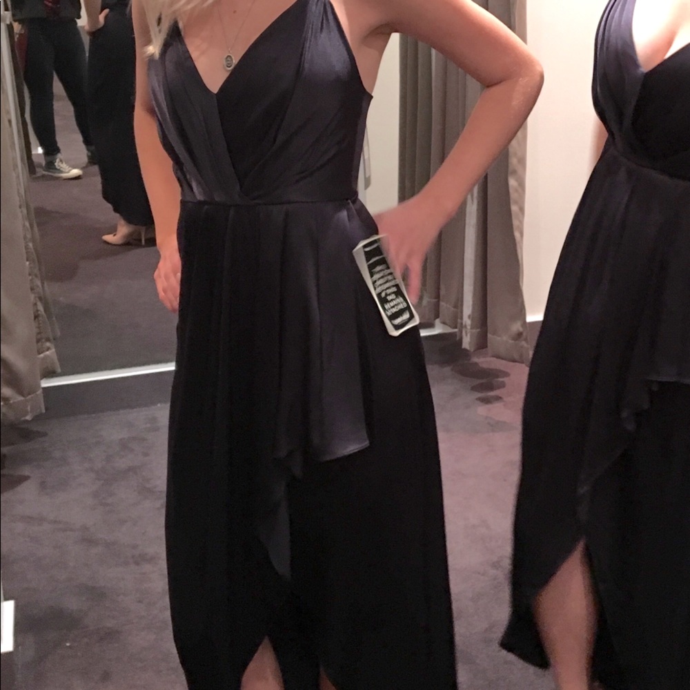 Evernew • Navy High-Low Formal Dress